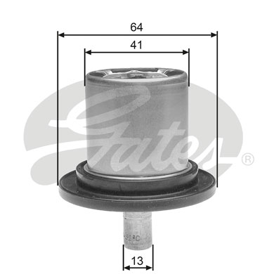 Thermostat, Kühlmittel Gates TH25882G1 von Gates