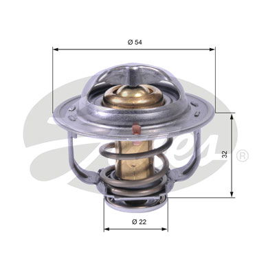 Thermostat, Kühlmittel Gates TH42589G1 von Gates