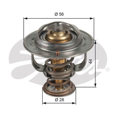 Thermostat, Kühlmittel Gates TH48982G1 von Gates