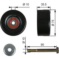 Umlenk-/Führungsrolle, Keilrippenriemen GATES DriveAlign™ T36357 von Gates