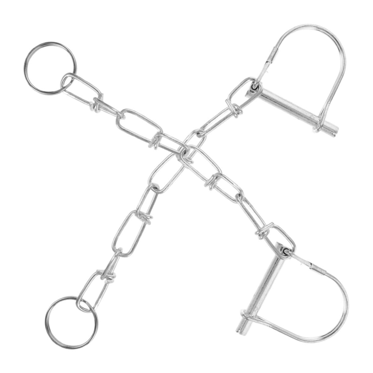 2St Anhänger Stecker Anti-Fall-Haken Haken-Ohrclips temperaturempfindliche Ringe Draht Sicherheitsstift Anhängersicherung Anhänger Sicherheitsnadel Kupplungsstift-Clip Stahl Silver Gatuida von Gatuida