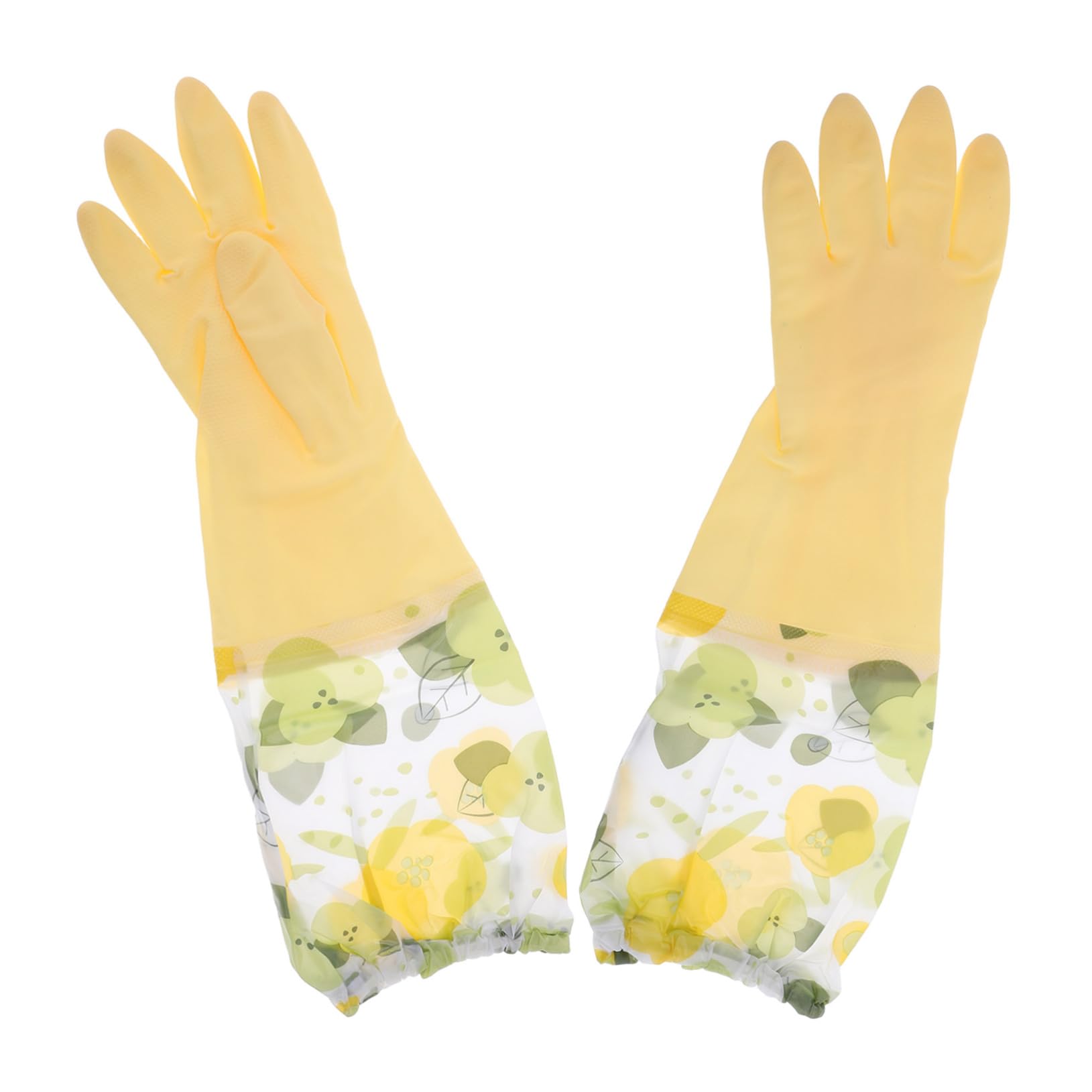 Gatuida 1 Paar wasserdichte Küchenhandschuhe Süßes Schlüsselband Reinigungsmittel Reisesprüher Kragen-karabinerhaken Sprühflaschen Nachfüllen Sprühgerät Sieb Polyvinylchlorid (PVC) Yellow von Gatuida