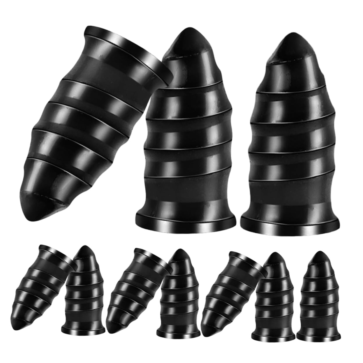 Gatuida 10st Reifendichtmittel Plug-kit Für Motorradreifen Nagelstopfen Für Die Reifenreparatur Reparaturset Für Fahrradreifen Reparaturwerkzeug Für Autoreifen Reifenschraube Black Gummi von Gatuida