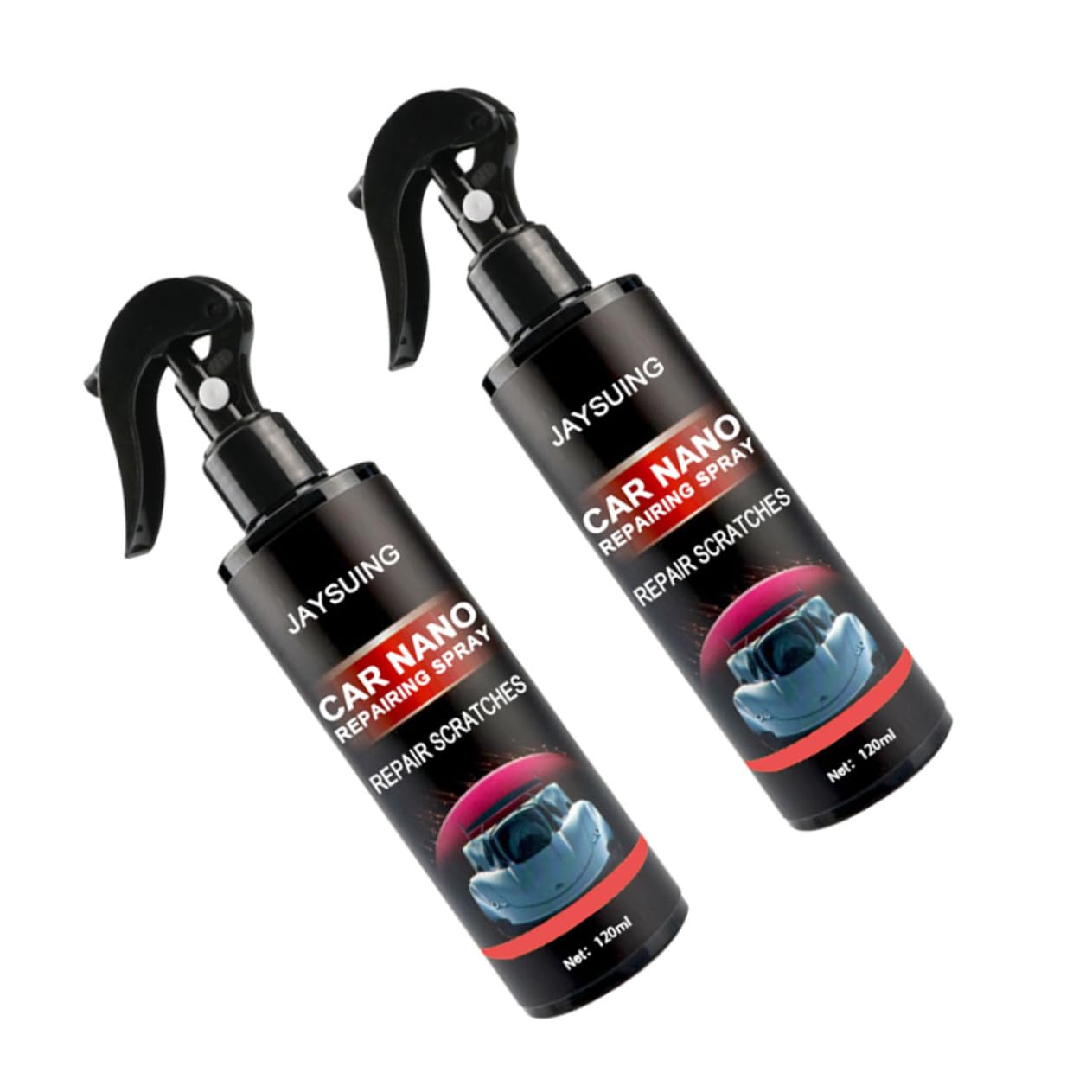 Gatuida 2 Autoreparatursprays Autopoliturspray Autoreparaturspray Autokratzerentferner Kratzerentferner Autowachspoliturspray Autodetailing Spray Autokratzerspray Autozubehör Verpackung von Gatuida