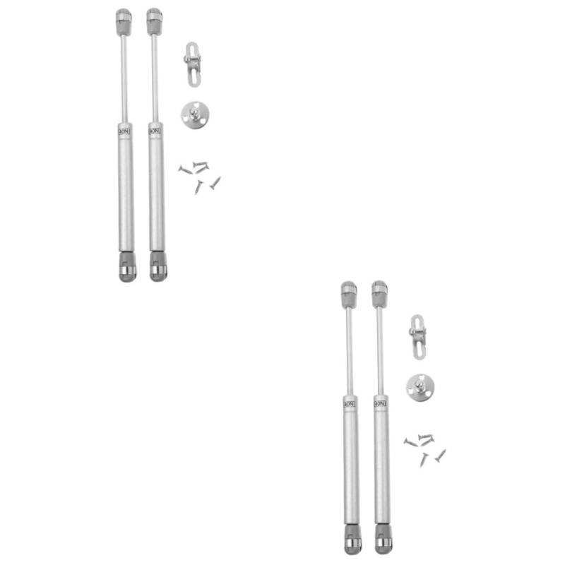 Gatuida 2 Paar Schrank-stütz Stange Mondphasen Wandbehang Ständer Gasdruckfedern Scharniere Für Küchenschränke Hochleistungshalterungen Schranktürscharnier Kaltgewalzter Stahl Silver von Gatuida