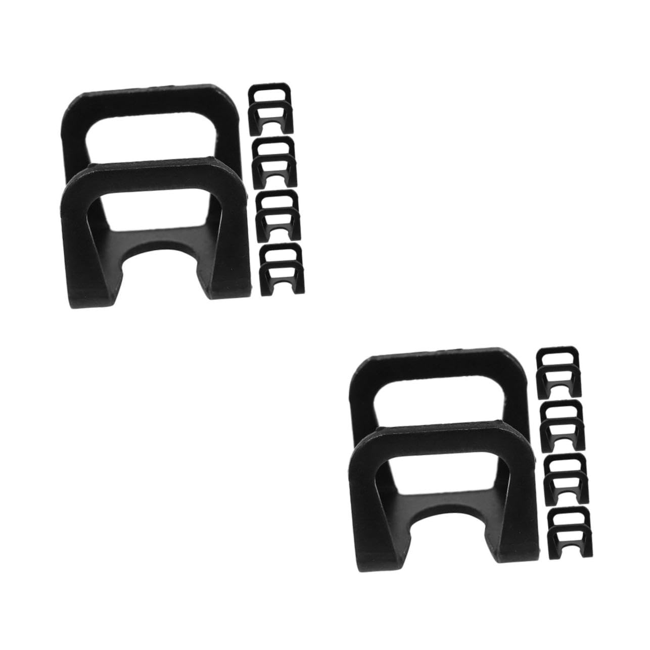 Gatuida 2 Sätze Clip Reparaturwerkzeug Wichtiges Ersatzteil Xt Wagenheber Zubehör Ersatzteile Für Wagenheber Klemmzange Wagenheberadapter Flaschenheber-Adapter Stahl Black 5 Stück * 2 von Gatuida