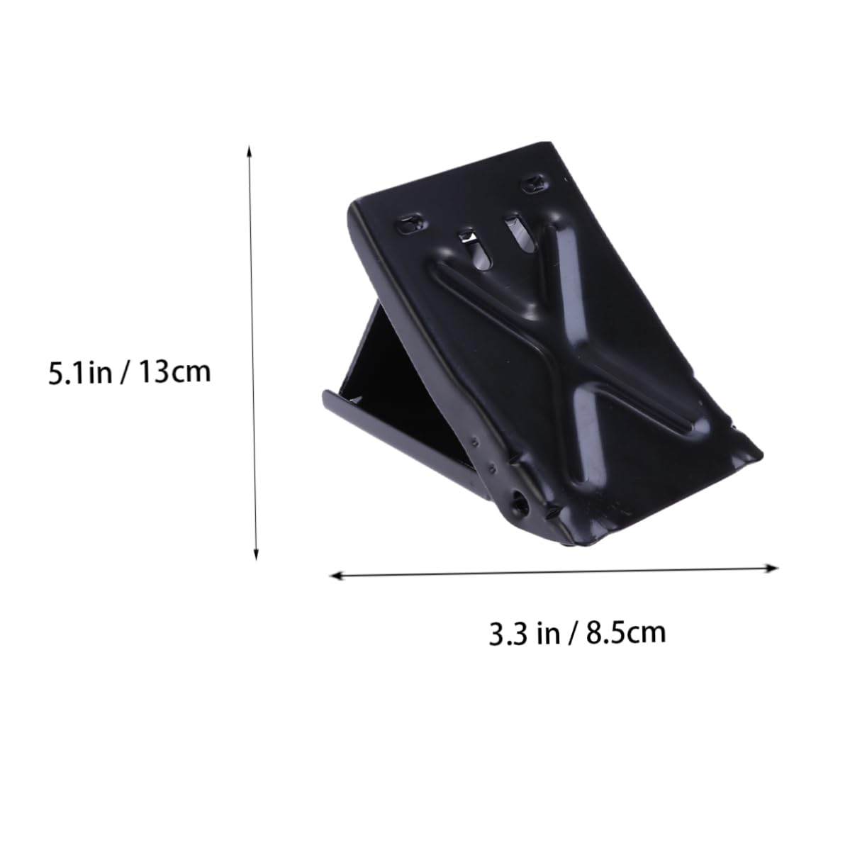 Gatuida 2 Stück Universal Auto Reifen Stop Control Pad Antirutsch Metall Dreieck Werkzeug Für Pkw Und LKW Hochwertige Gummiunterlage Für Sicheres Parken Und Stabilität von Gatuida