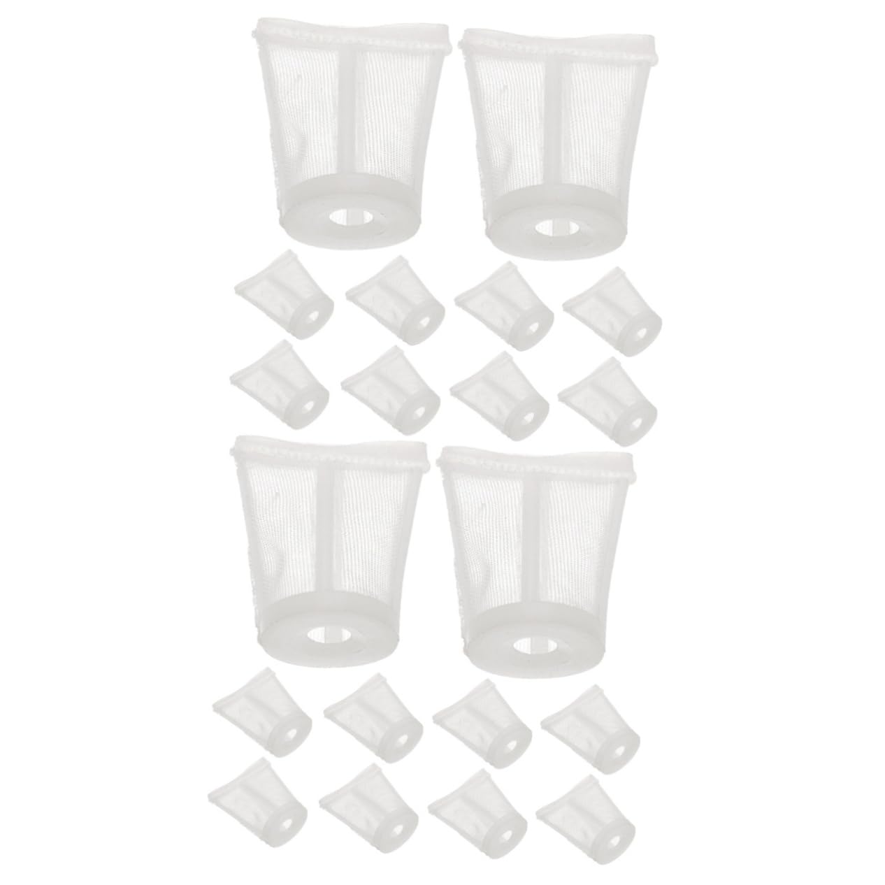 Gatuida 20 Stück Sprühfilter Filter Mesh Sieb Farbspritzgerät Sieb 120 Mesh Farbspritzgerät Filter Airless Farbspritzgerät Filtersieb Farbspritzgerät Mesh Kunststoff Nylon von Gatuida