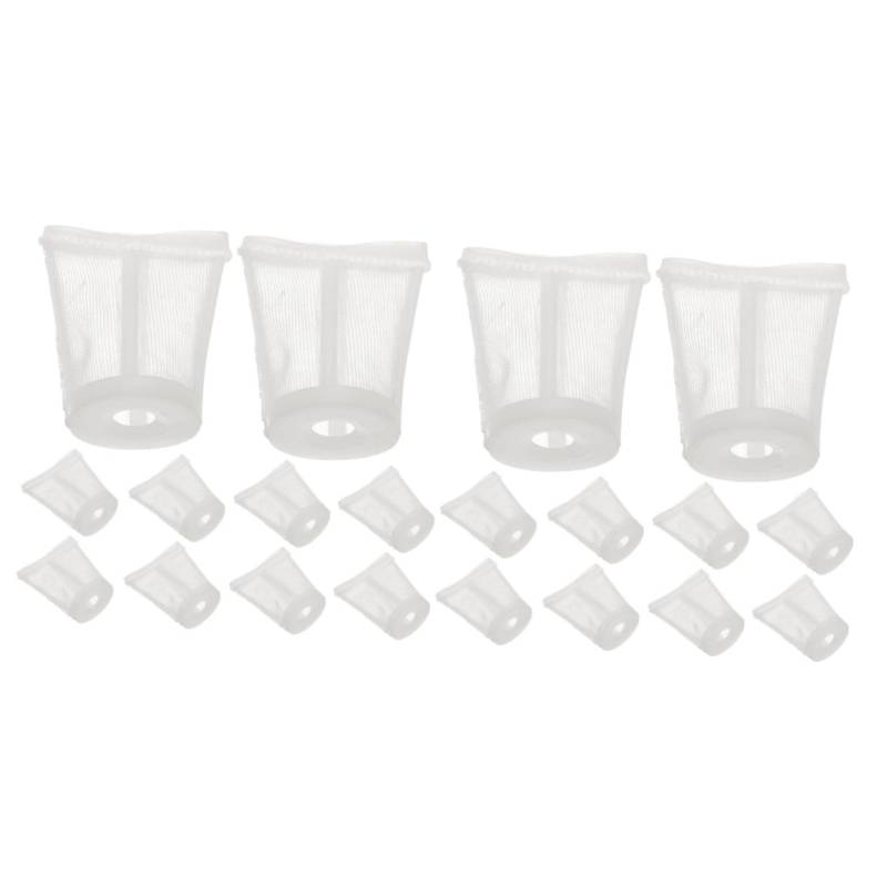 Gatuida 20 Stück Sprühfilter Mesh Siebfilter Farbspritzgerät Netzfilter Farbspritzgerät Filter Kleiner Siebnetzfilter Für Sprühgerät Farbspritzgerät Siebfilter Kunststoff Nylon von Gatuida