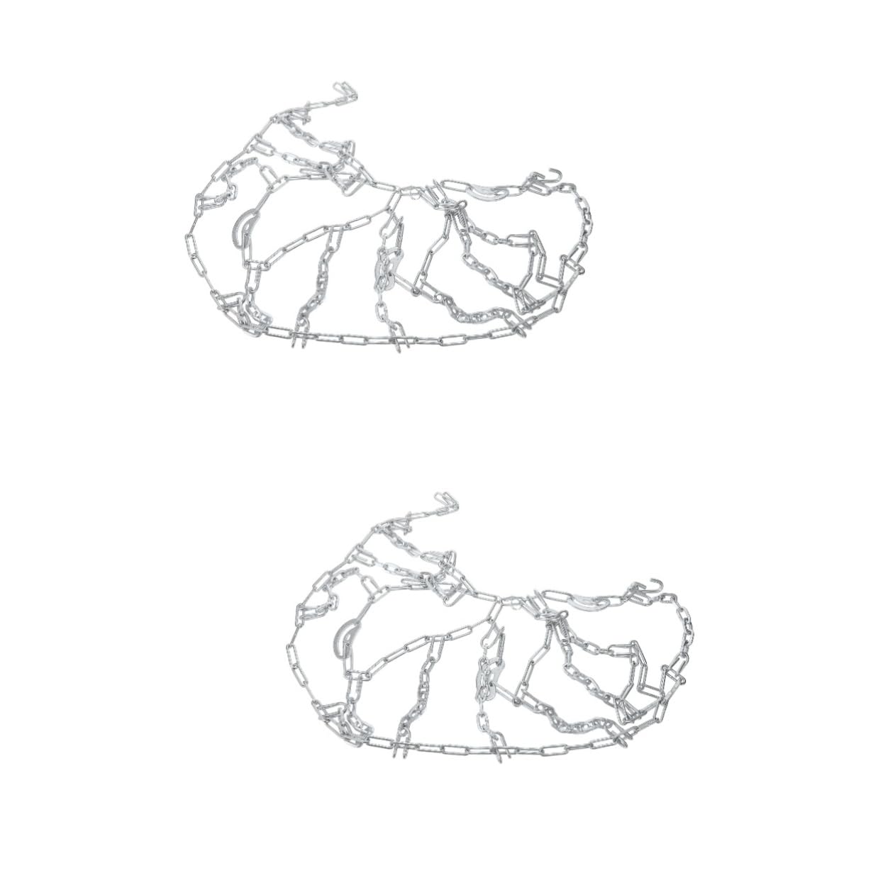 Gatuida 2st Kette Für Elektrofahrzeuge Winterreifenketten Schneeketten Reifenketten Für Lkw Reifenbolzen Reifenketten Für Schnee Autozubehör Für Den Winter Radketten Radbolzen Stahl Silver von Gatuida