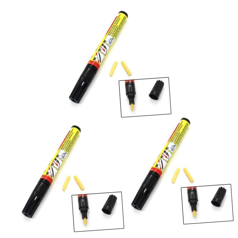 Gatuida 3 Stück Autokratzer Reparaturstift Lackstifte Autolackstift Autokratzer Reparaturstift Lackstift Kratzer Reparaturstift von Gatuida