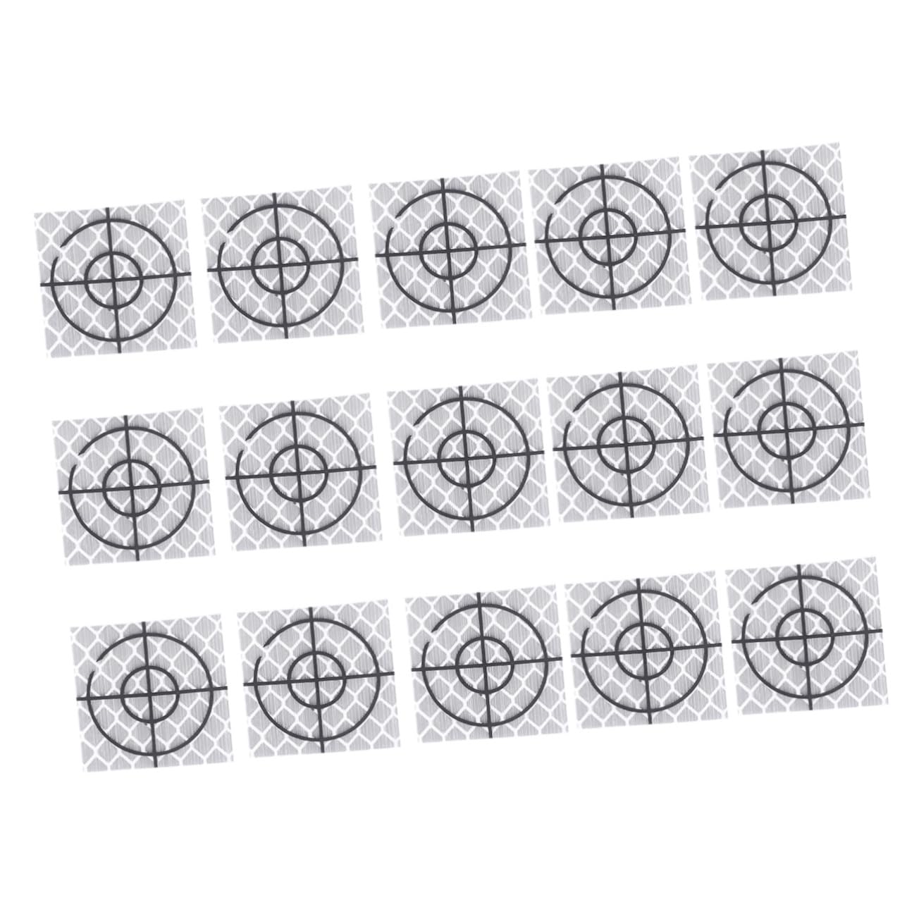 Gatuida 30 Stück Reflexstreifen Totalstation Reflektor Reflexstreifen Reflexstreifen Ingenieur von Gatuida