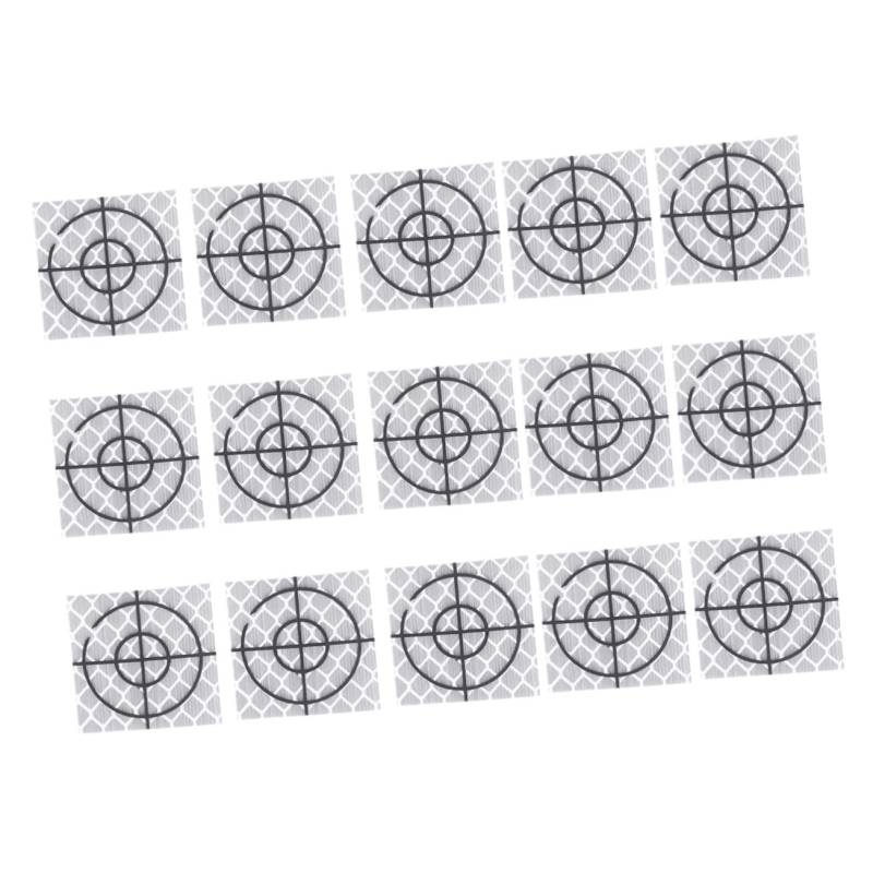 Gatuida 30 Stück Reflexstreifen Totalstation Reflektor Reflexstreifen Reflexstreifen Ingenieur von Gatuida