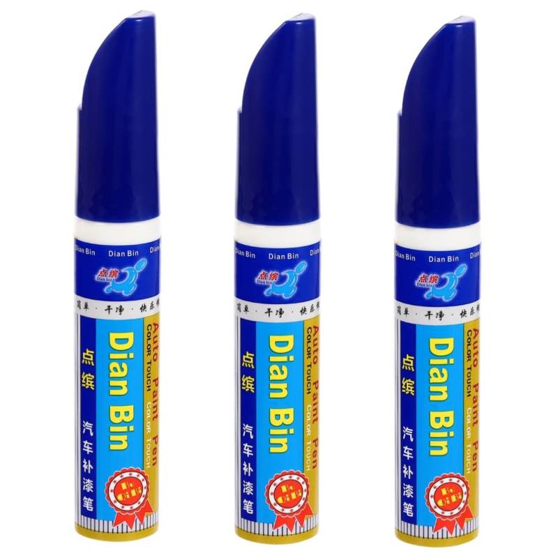 Gatuida 3St Kratzreparaturstift Farbstift Stift für Autoreparaturen Felgenfarbe Auto Lackstift Lackreparaturstift Werkzeug Stift zur Reparatur von Kratzern Autokratzer-Entferner Plastik von Gatuida