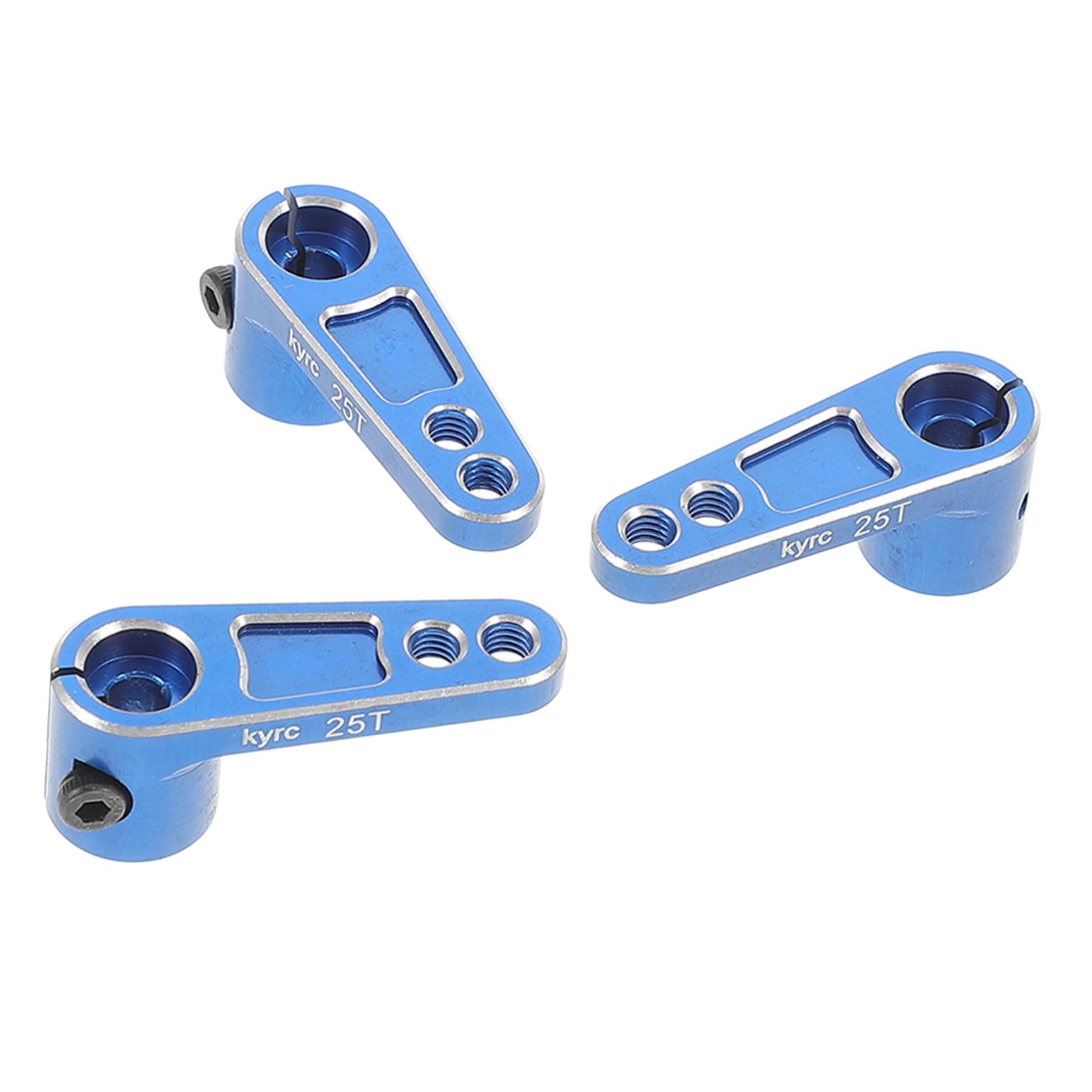 Gatuida 3st Lenkarm Stange Autozubehör Bausatz Halter Usb Lkw Drift Lenkung Drohne Treiber Adapter Für Scheibenbremsen Für Mountainbikes Fernbedienung Hubschrauber Blue Aluminiumlegierung von Gatuida