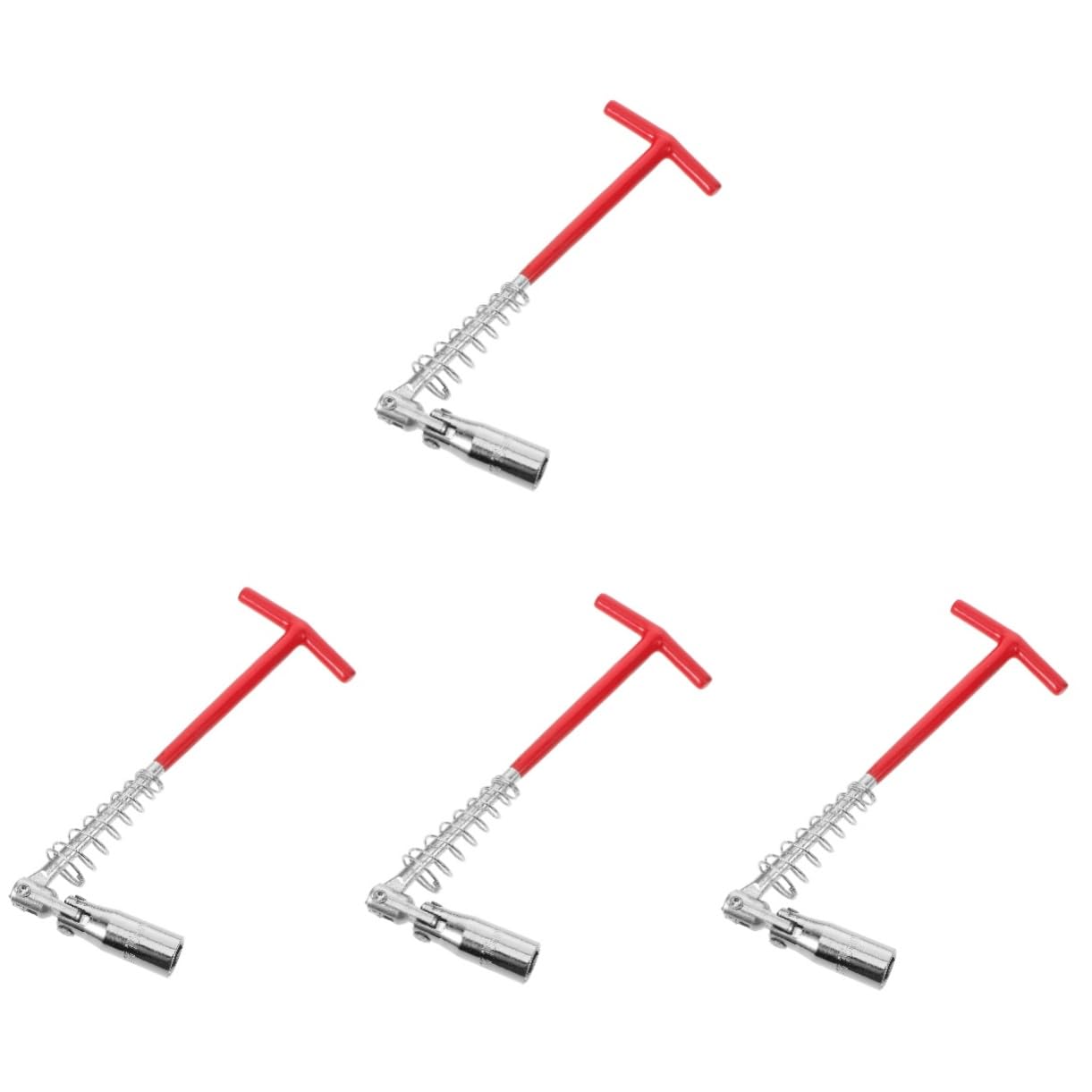 Gatuida 4 Stück Zündkerzenschlüssel Zündkerzensteckschlüssel Werkzeug für Zündkerzenwechsel Werkzeug zum Entfernen der Zündkerze Schraubenschlüssel-Stecknuss Steckdose reparieren von Gatuida