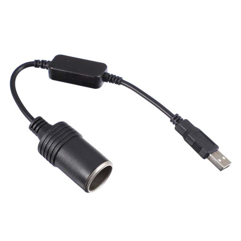 Gatuida 5V USB Zu 12V Zigarettenanzünder Konverter KFZ Adapter Für Zigarettenanzünder Ideal Für Auto Und Boot Kabel Mit Messleitungen Zuverlässige Stromversorgung Für Geräte von Gatuida