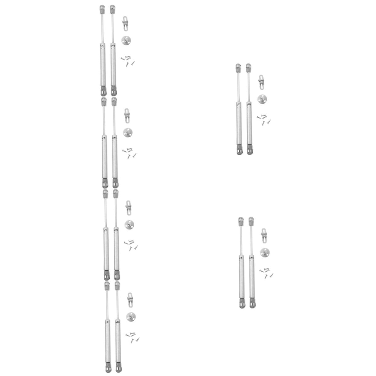 Gatuida 6 Paare Schrank-stütz Stange Türscharniere Für Küchenschränke Stützstrebe Anheben Mondphasen Wandbehang Wohnmobil Wasserpumpenfilter Schranktürscharnier Rostfreier Stahl Silver von Gatuida