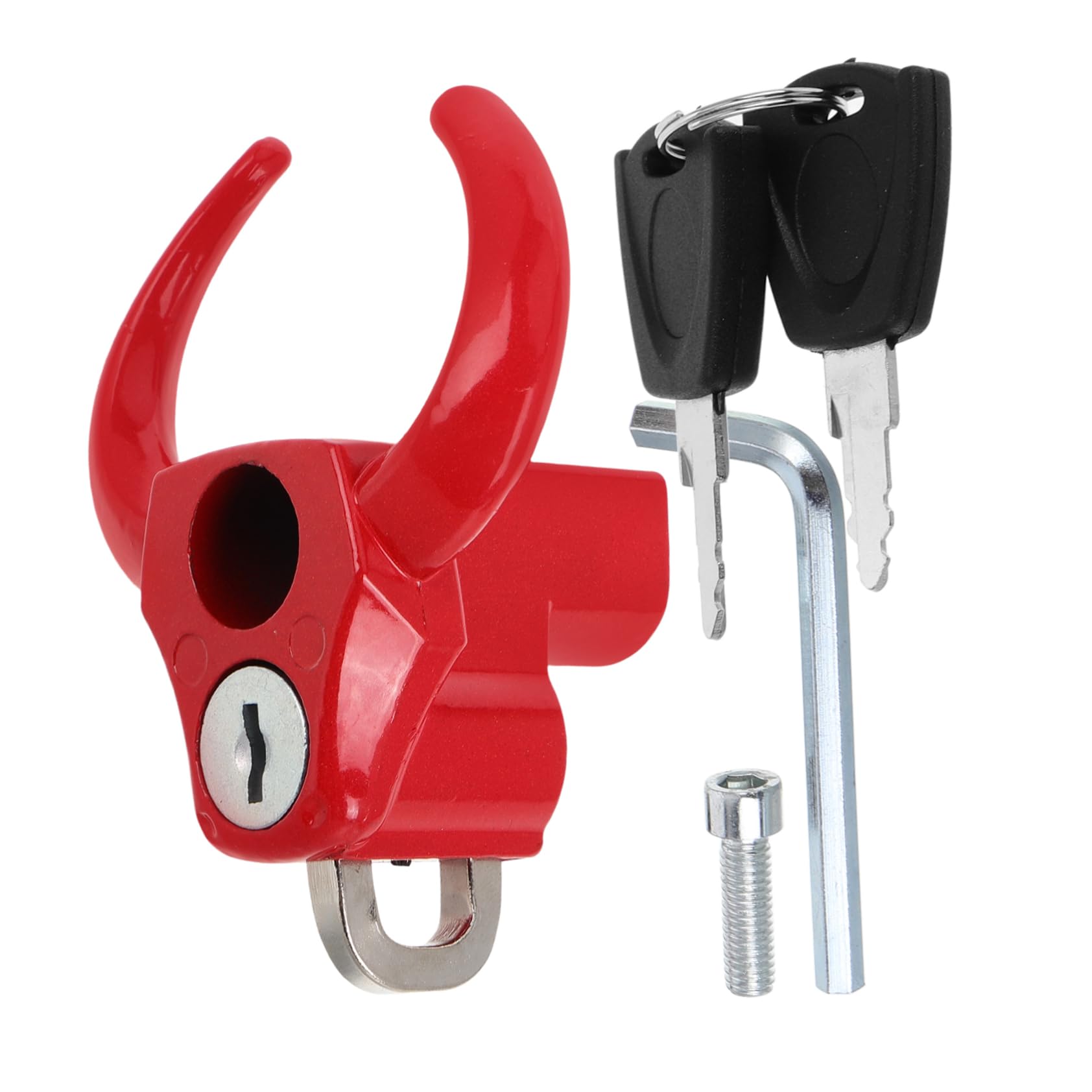 Gatuida Auto Haken Roller Headset Ständer Robuster Helm Haken Lenker Haken Universeller Fahrrad Vorderaufhängehaken Universeller Helm Haken Helm Taschen Aufhänger Bremshebel Haken von Gatuida