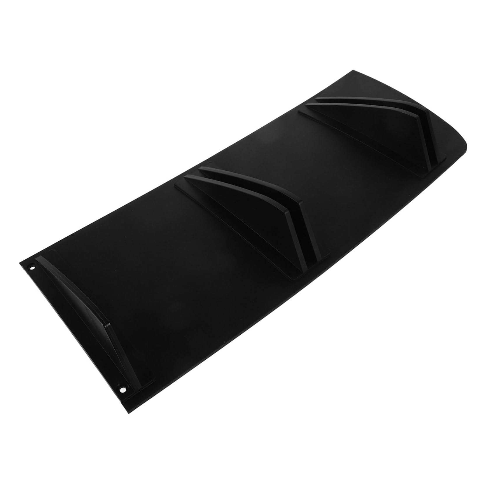 Gatuida Auto modifizierter Spoiler Heckspoiler Stoßstange Rückseite Fahrzeug Heckschürze Diffusor Auto Aerodynamik Zubehör universeller Heckdiffusor Kfz-modifiziertes Teil Abs Black von Gatuida