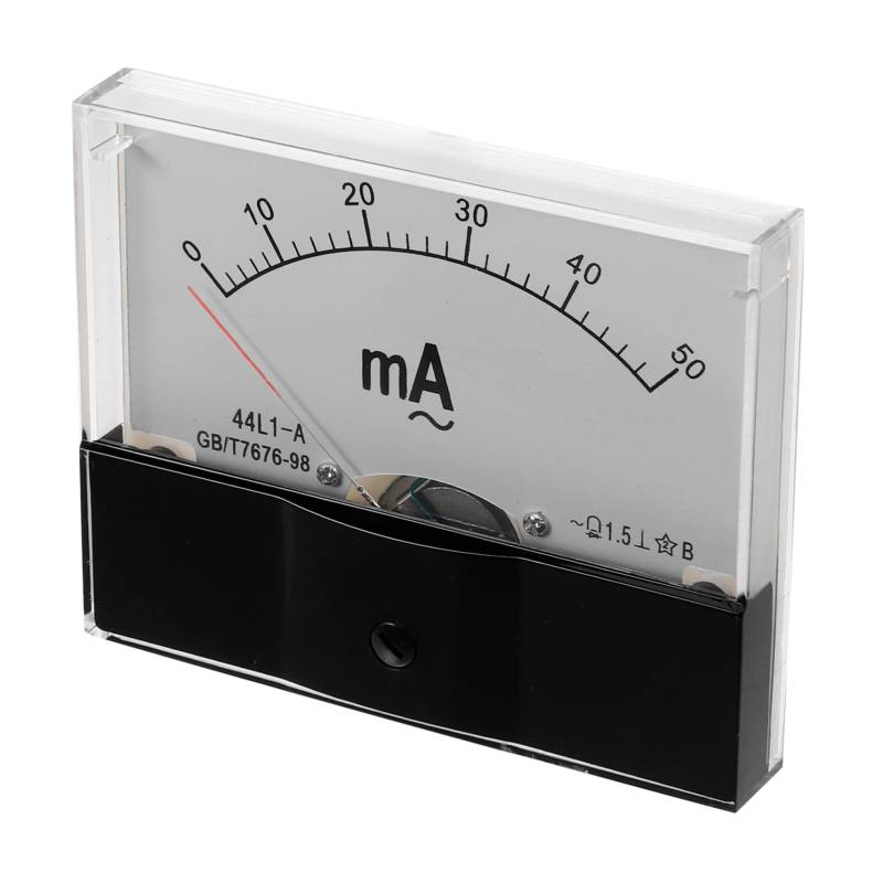 Gatuida DC-Voltmeter analoges Voltmeter-Panel Panel-Voltmeter Volt-Spannungsmesser analoges Einbaumessgerät Plastik von Gatuida