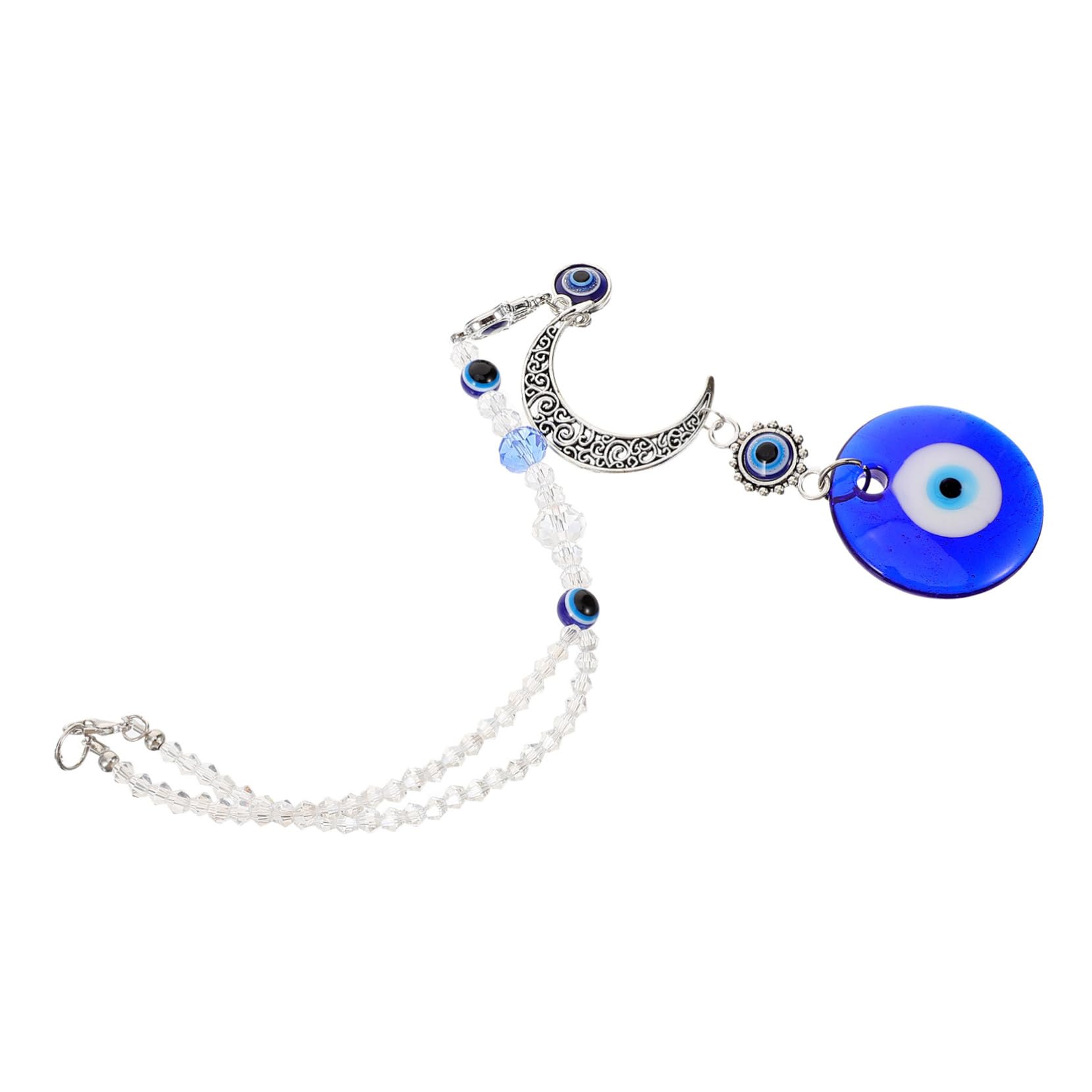 Gatuida Evil Eye Auto Anhänger Rückspiegel Dekoration Für Das Auto Vintage Hängedekor Für Das Autointerieur Charmante Evil Eye Accessoires Für Auto Und von Gatuida