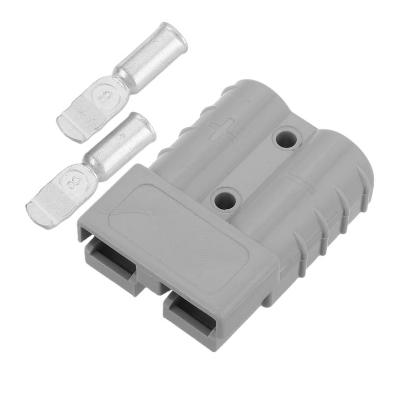 Gatuida Gabelstecker Gabelstapler- Batterie Schnell Abklemmen Steckerhalter-anhänger-steckerschutz Anhängerstecker Stromkabelklemmen Anhänger-Tool Anhängeranschluss STK Grey von Gatuida