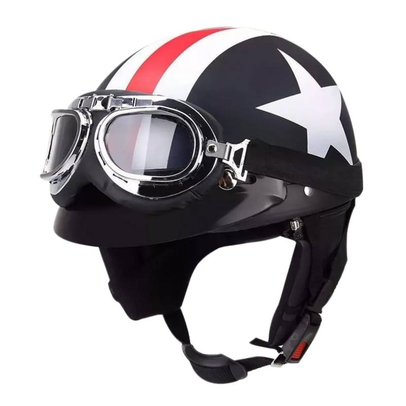 Gatuida Motorradhelm Fahrradhelm offener Helm Helme für Erwachsene Helm Abs von Gatuida