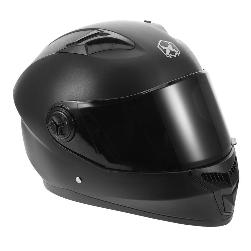 Gatuida Motorradhelm Radfahrer Elektrofahrradhelm Fahrerhelm Fahrer Fahrradhelm Universeller Fahrradhelm Integralhelm Cooler Helm Motocross Helm Polypropylen Pp Schwarz von Gatuida