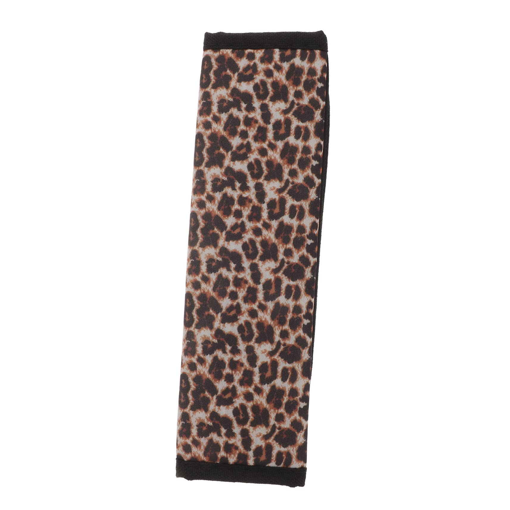 Gatuida Schulterpolster Schultergurtpolster Abdeckung Autogurt Kissenschutz Autoabdeckung Autositzgurtpolster Tasche Schulterpolster Gürtelpolster Autos Polyester Leopard von Gatuida