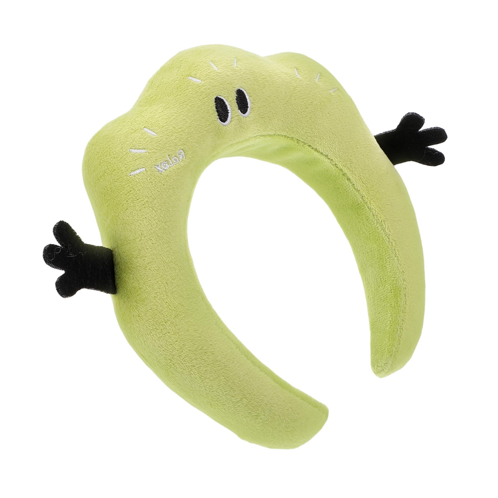 Gatuida Stirnband Haarband Lustiges Haaraccessoire Haargummi Kopfband Plüsch Haargummi Kopfband für Party Plüsch Stirnbänder Cosplay-Zubehör süße Stirnbänder für Frauen Plastik Green von Gatuida