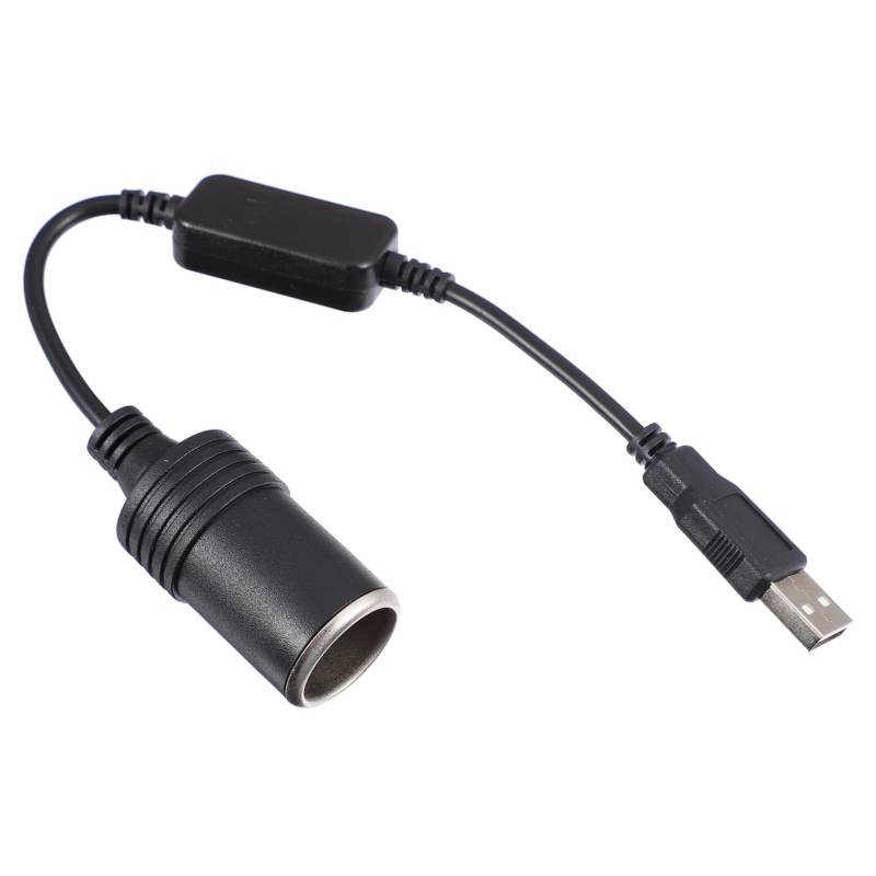 Gatuida Stromwandler USB zu adapter Zigarettenanzünder Steckdosen Auto leichter kfz-usb-adapter power bank für auto leichter Konverter leichtere Steckdose Kupferkabel Black von Gatuida