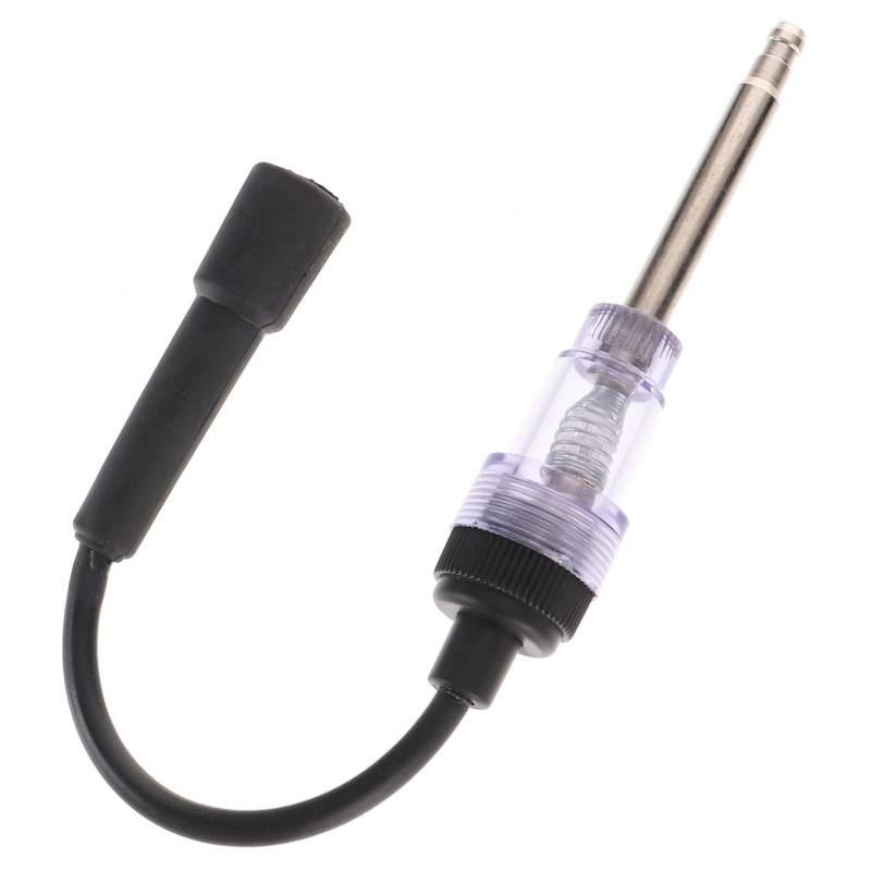 Gatuida Zünd tester Generator Spark-Tester-Tool Inline-Sparktester Funkenwerkzeug Stecker zündkerzen tester Zündkerzen-Tester Zündkerzentester für Autos Zündkerzen Auto Tester Kleber Black von Gatuida