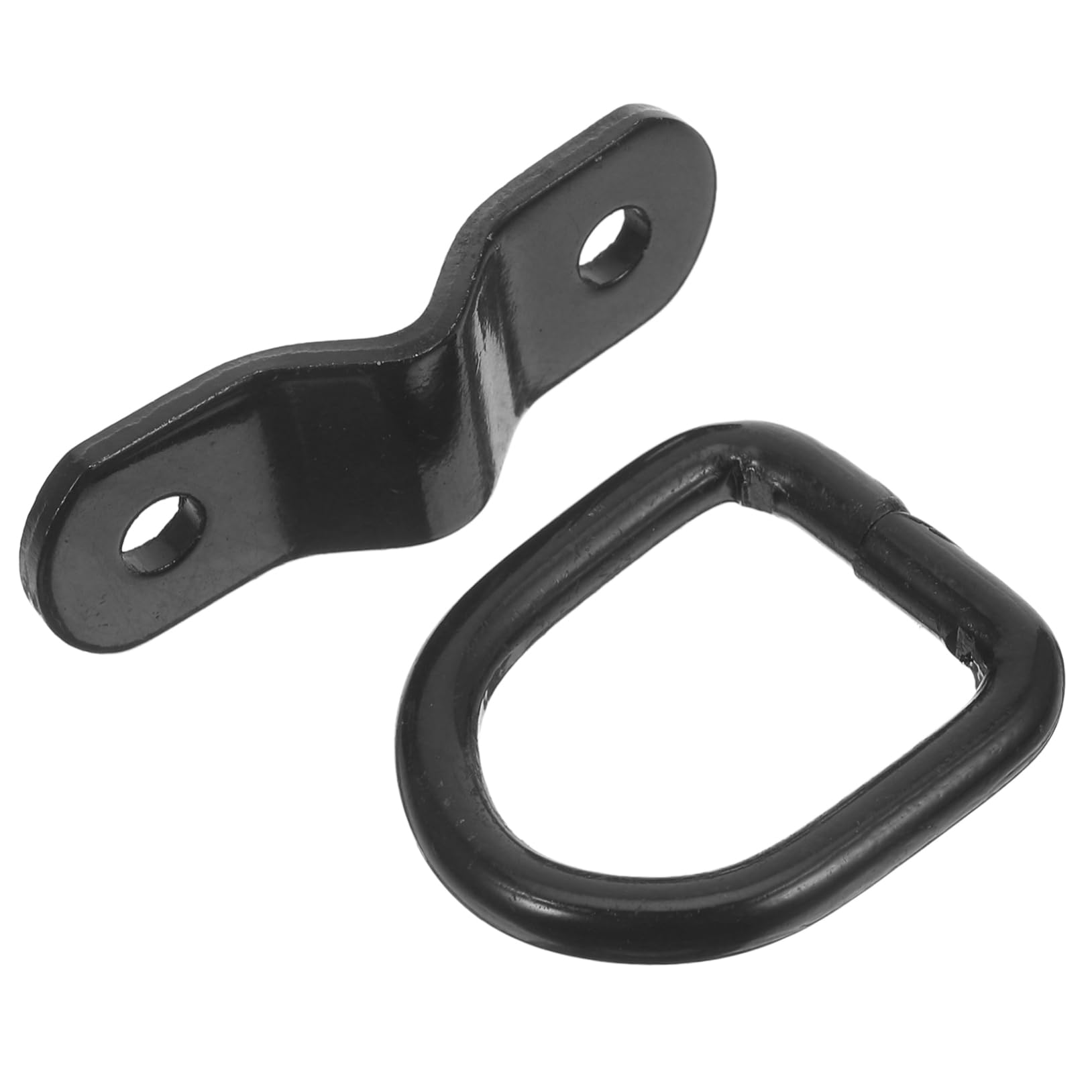 Pickup-Truck-Halter Kette d-Ring-Zurranker besetzt festmachen Lüfter LKW Haken Pickup Truck Zubehör Anhänger Zubehör pickup zubehör Anhänger D-Ringe D-Ring- Stahl Black Gatuida von Gatuida