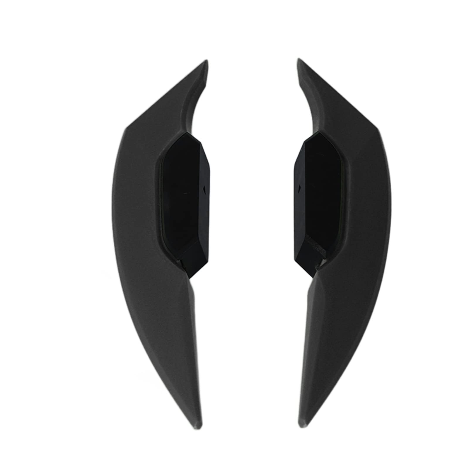 Gavigain 1 Paar Motorrad-Winglet, Universal-Motorrad-Seiten-Winglet, aerodynamischer Flügelspoiler für Motorrad-Elektrofahrräder (Black) von Gavigain