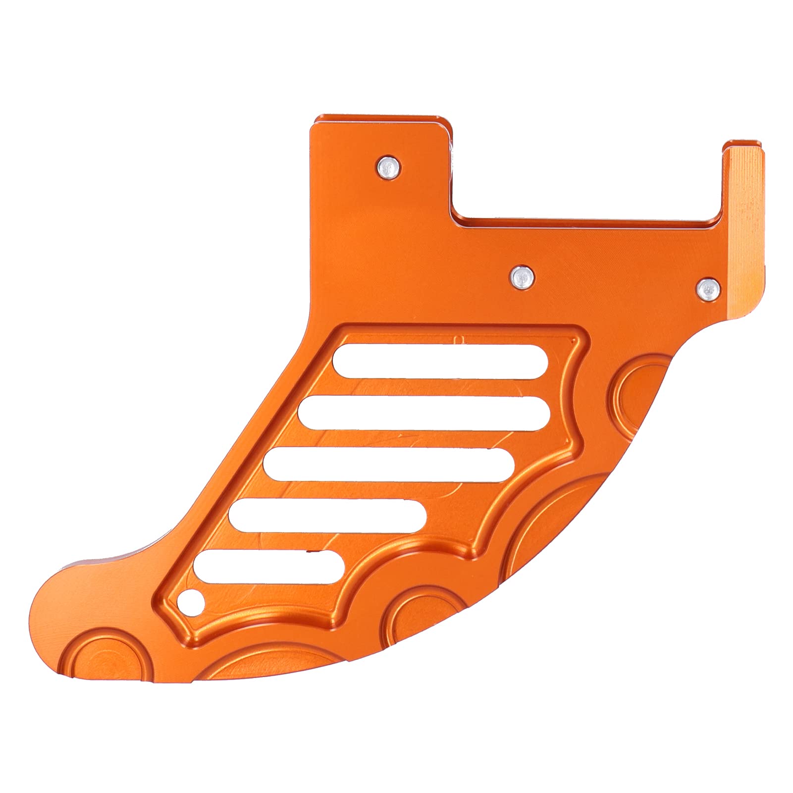 Gavigain Motorrad-Hinterradbremssattel-Scheibenschutzschutz, Bremsscheibenabdeckung aus Aluminiumlegierung, Autocycle-Zubehör für 125-501 TE/FE/FC/TC 2014-2017 (Orange) von Gavigain