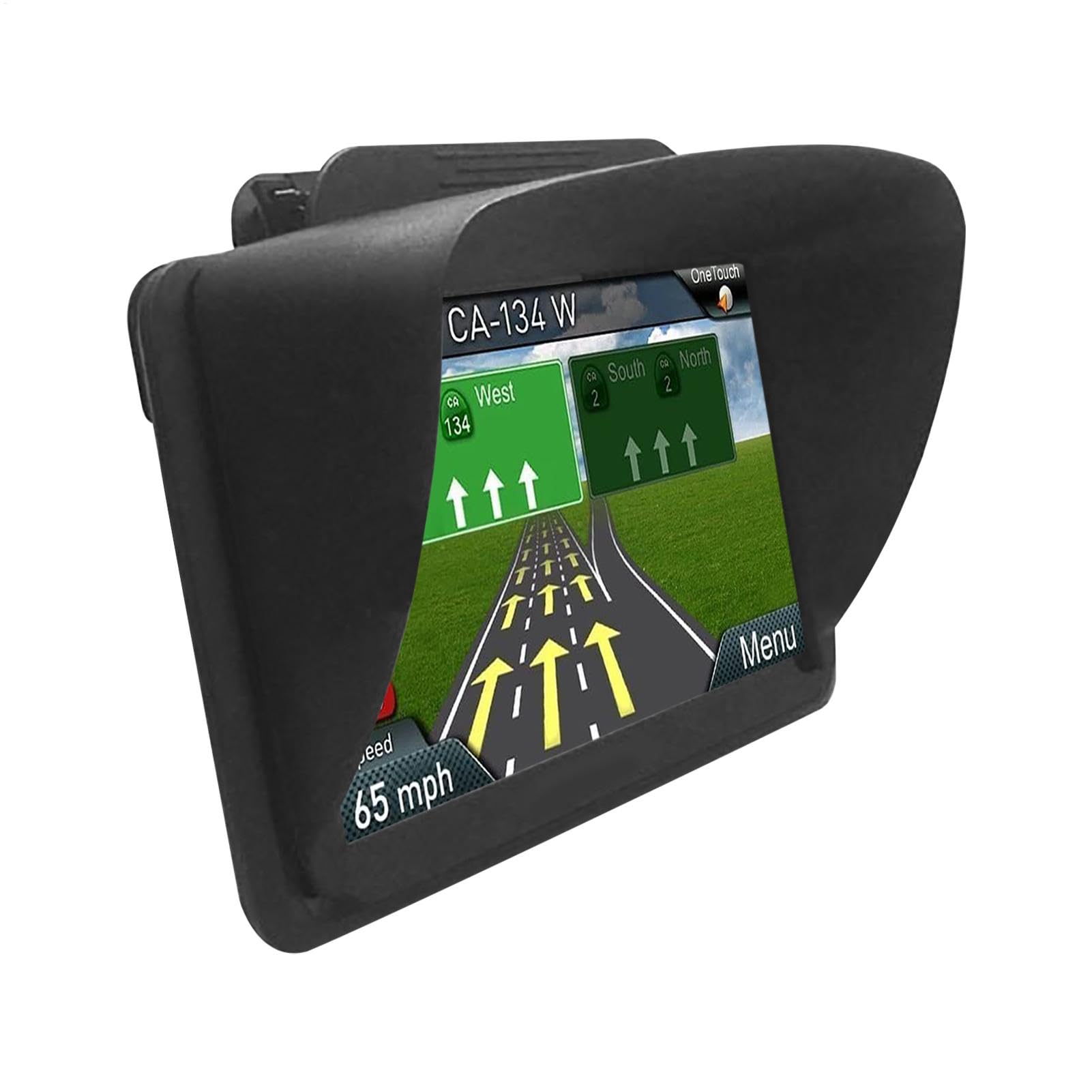 GPS Navigator Sonnenblende Sonnenschutz, Sonnenschutz Abdeckung Blendschutz Und Reflexion, Visier Sonne Schutz, Sun Shade Visor Sonne Schirm, Geeignet Für 6 Und 7 Zoll GPS von Gazocua