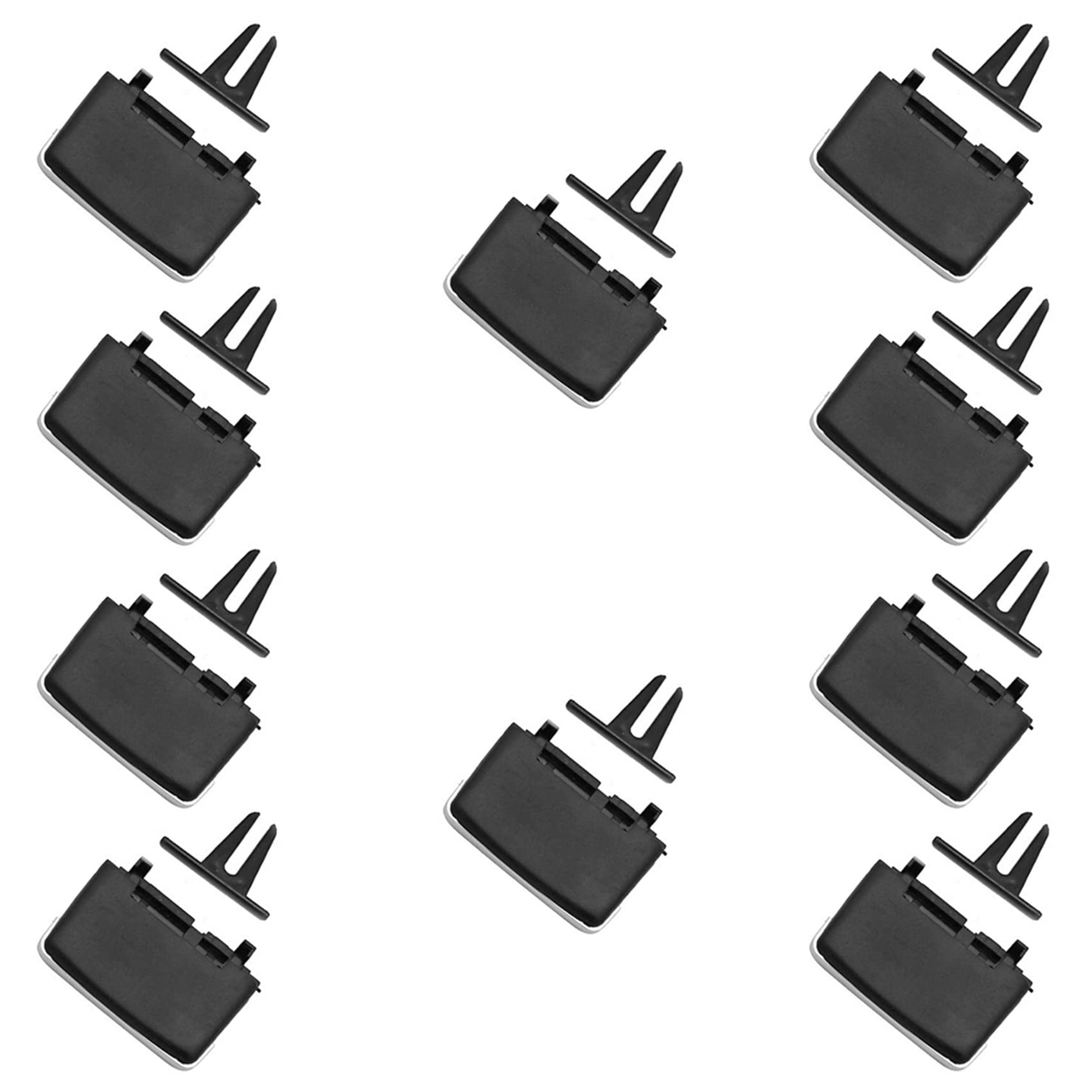 Gbloodst 10X A/C EntlüFtung Klappen Reparatur Set für W204 C180 C200 C260 von Gbloodst