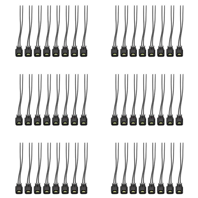 Gbloodst 48 STÜCKE Zündung Spule Stecker Kabel Baugruppe für Artikelnummer:DJ7022Y-2.3-21 E150 von Gbloodst