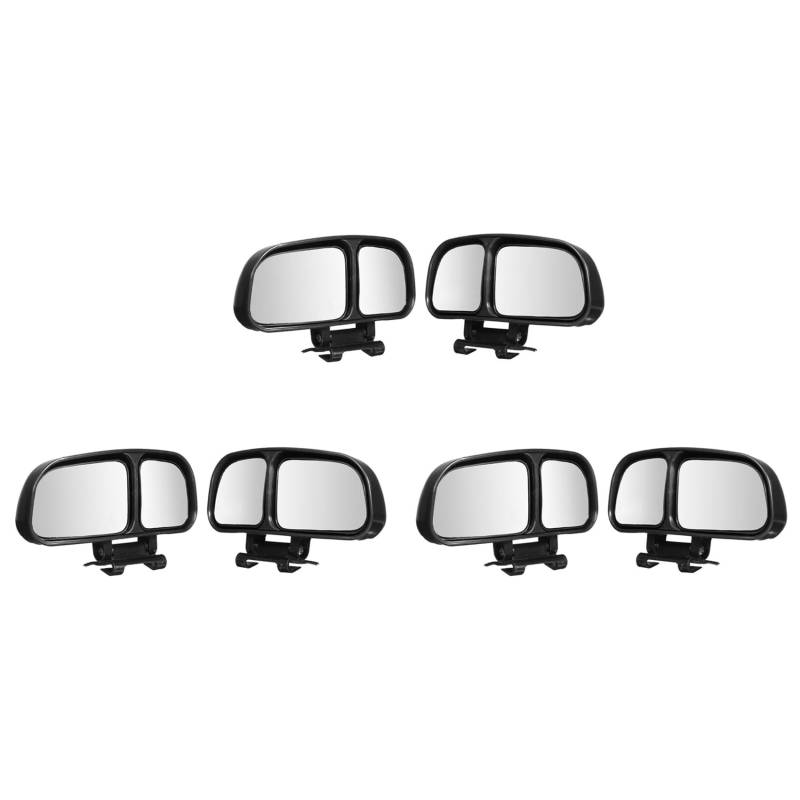 Gbloodst 6Pcs Universell Auto Einstellbar Erweitern Weit Blind Rueckspiegel von Gbloodst