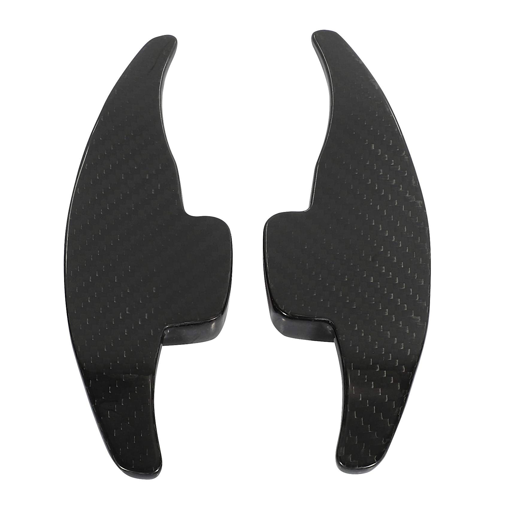 Gbloodst Carbon Faser Lenkrad Paddel Shifter Cover Aufkleber Trim für Focus Escape ZubehöR von Gbloodst