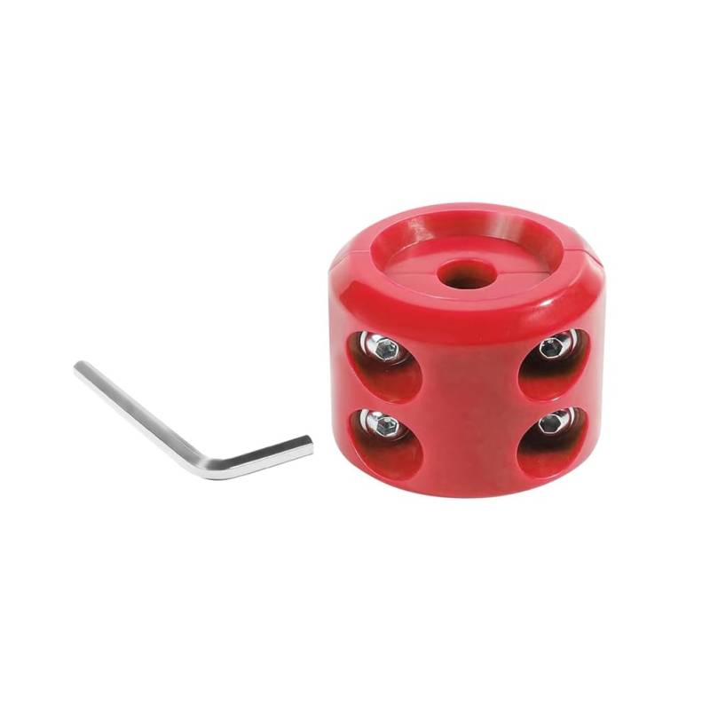 Gbloodst Gummiseilwinde Stopper Schnur Gummi Stopper Seilwinde Kabel Saver Haken mit Sechskantschlüssel, Autozubehör, Seilwinde von Gbloodst