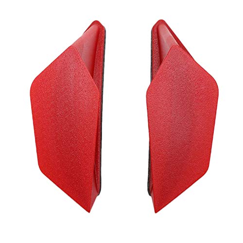 Gbloodst Motorrad-Frontverkleidung, dynamisches Flügel-Set, universeller Spoiler, Seitenverkleidung mit niedrigem Druck, für Motorrad, Roller, Rot von Gbloodst