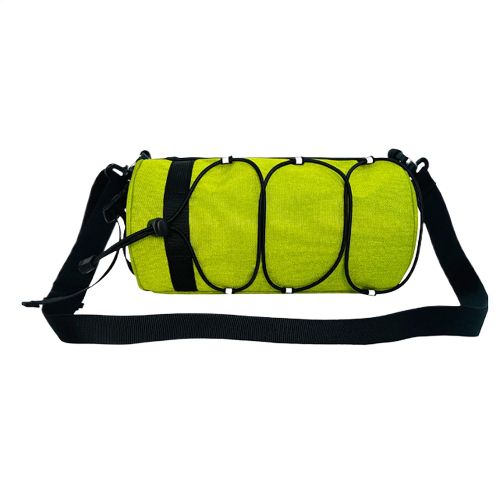 Gcerfby Wasserdichte Lenkertasche, kleine Frontaufbewahrung, Schultergurt, Fahrradtasche, sicheres Befestigungsdesign, vielseitig/tragbar, 11,5 x 23,5 cm, für Radfahrer Enthusiasten von Gcerfby