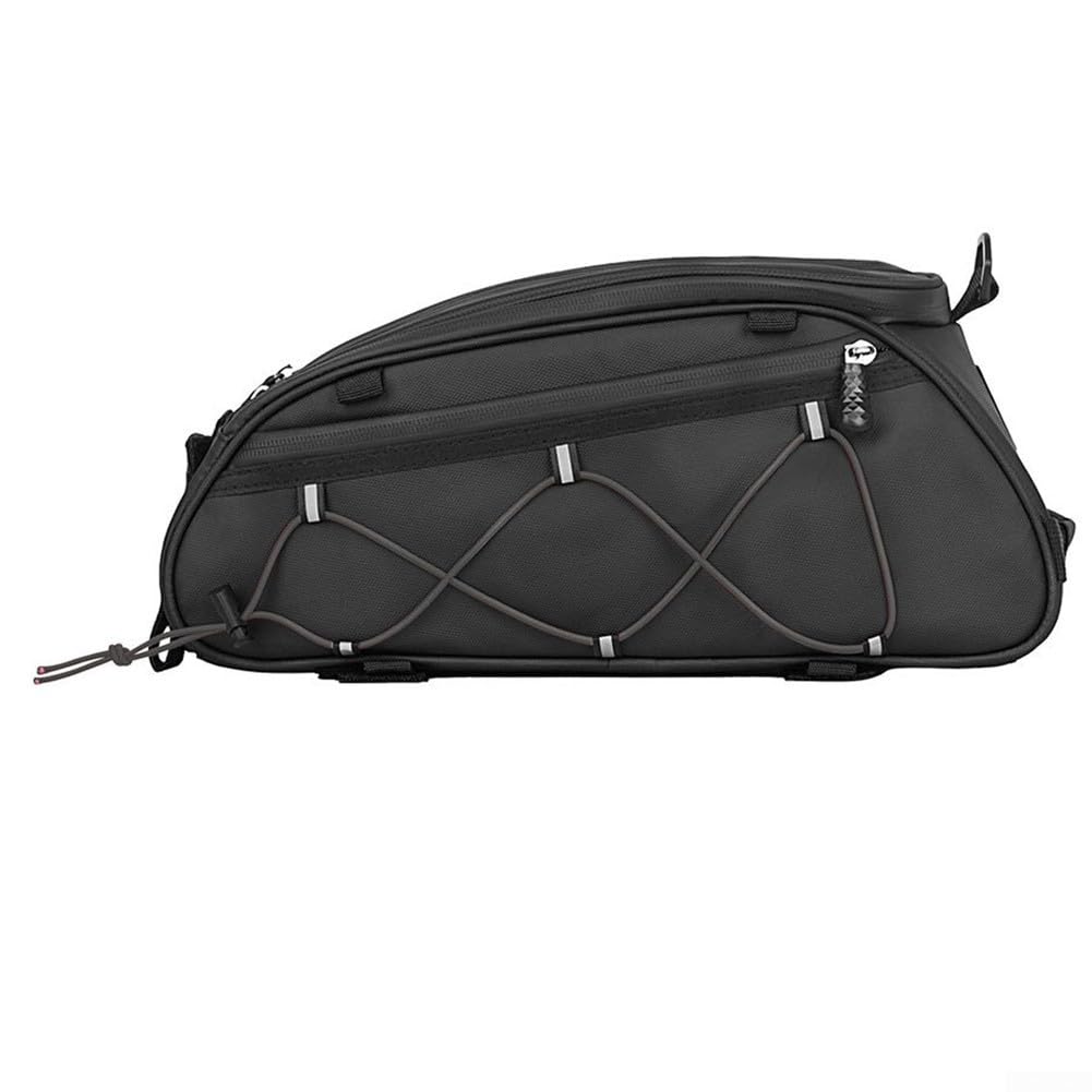 Wasserdichte Sport-Fahrradtasche für Vorderrohr, Fahrradsatteltasche, Fahrrad-Untersitztasche, Mini-Satteltasche, für Outdoor-Sport, Straße, Berg (grau) von Gdfnmogo