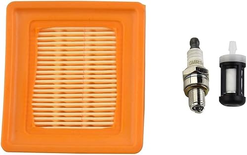 GeRRiT Luftfilter-Kraftstofffilter-Set, Luftfilter-Kraftstofffilter-Service-Kit für Stihl KM 131 KM131R 4180 141 0300 CMR 6H von GeRRiT