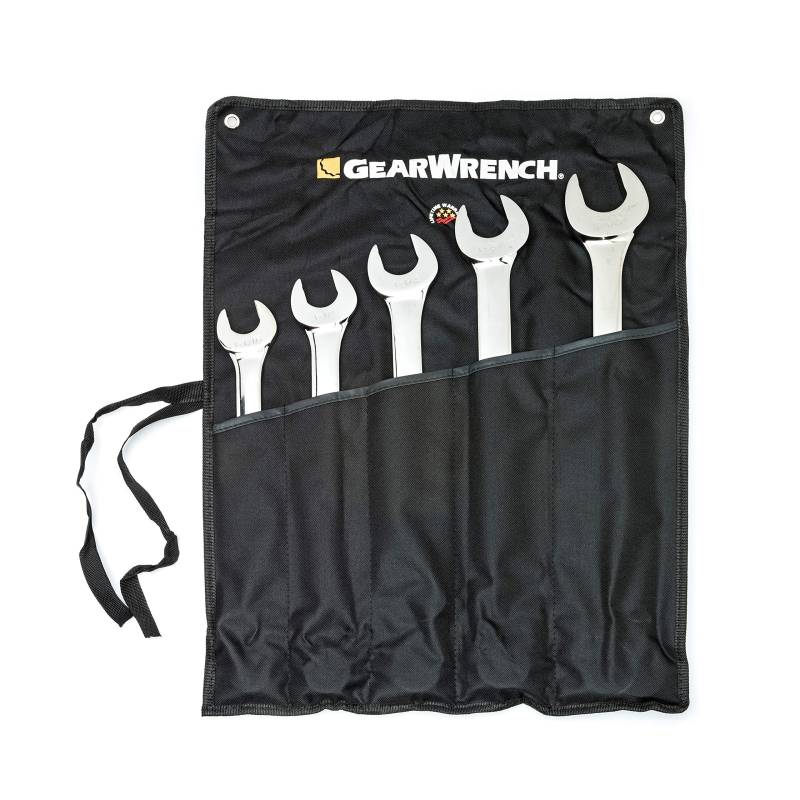GearWrench 81921 5- Piece Large Add-On Combination Wrench Set SAE by von GEARWRENCH