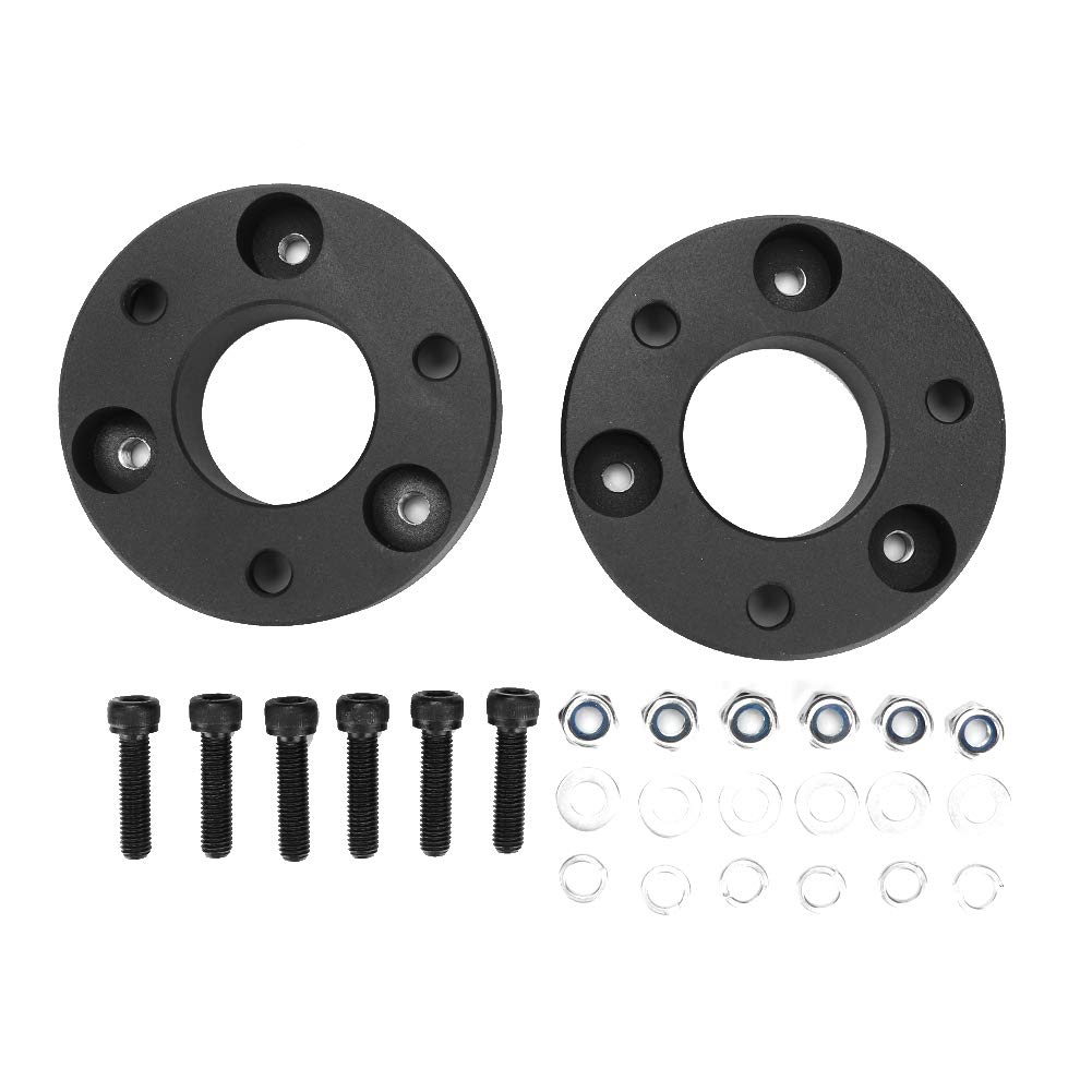 2-teiliges Nivellierungs-Lift-Kit vorne, 2-Zoll-Auto-Federungs-Lift-Kit, kompatibel mit 1500 2006-2019 4WD von Gearwell