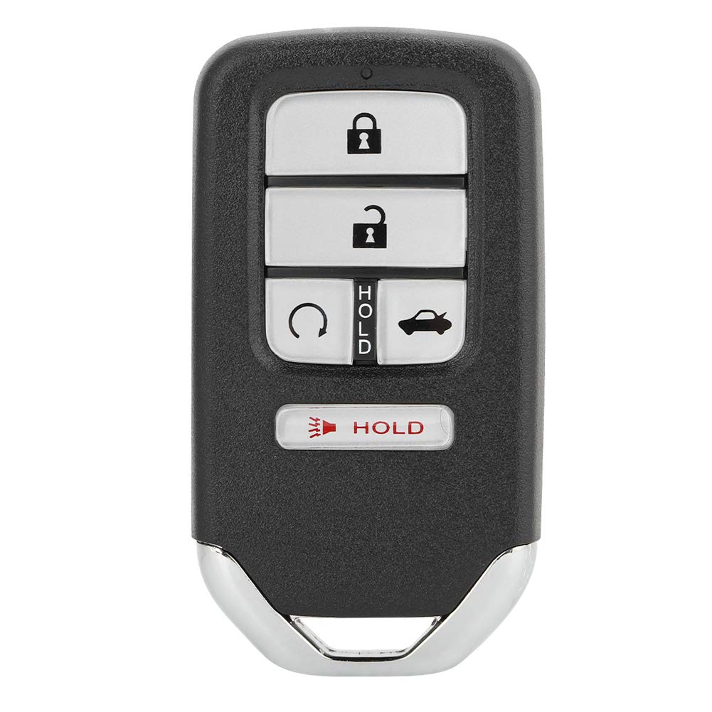 Auto-Fernbedienungsschlüssel, 4-Tasten-Schlüsselanhänger, 433 MHz, 47-Chip-FCC-ID KR5V2X Smart Proximity Keyless Entry Remote von Gearwell