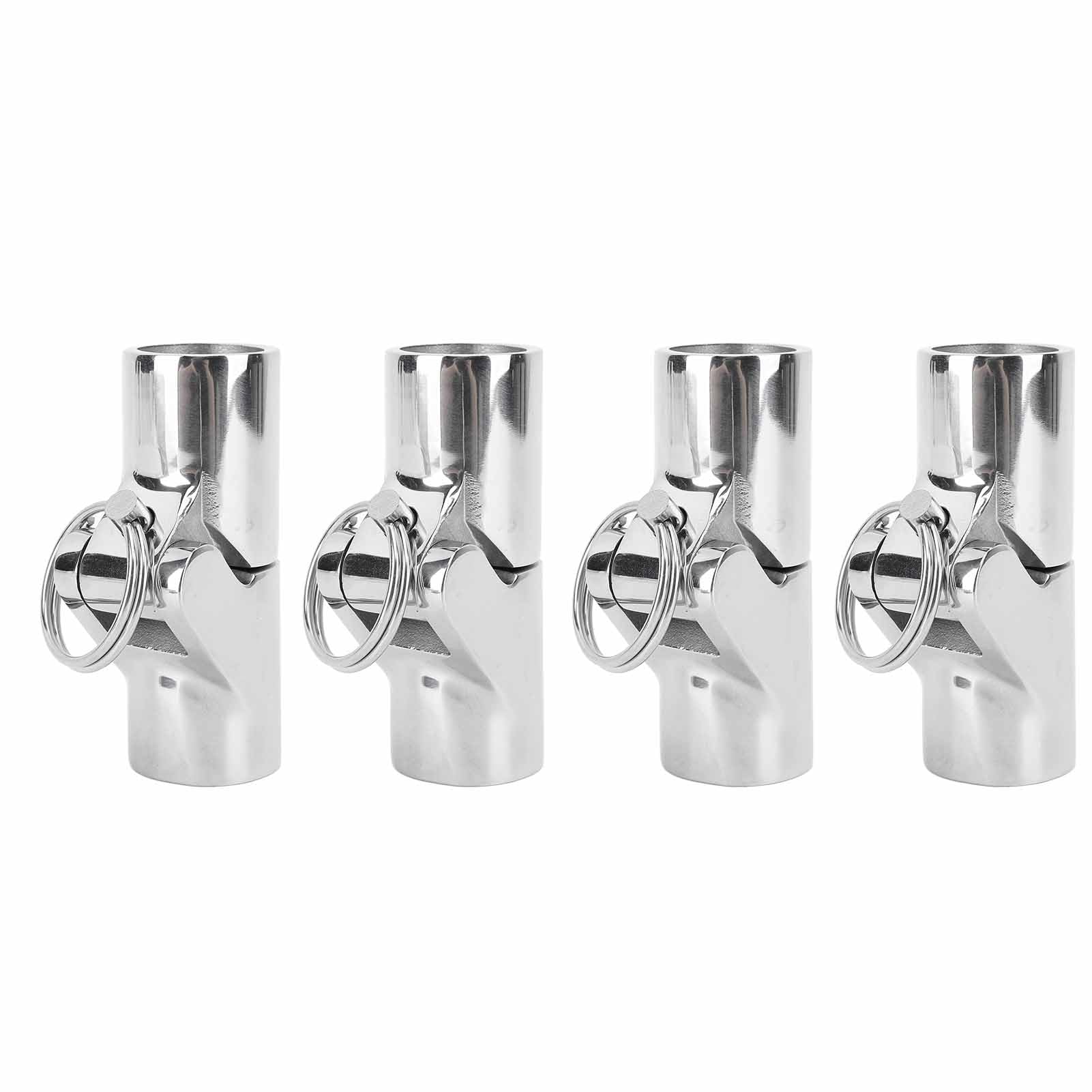 Gearwell -Bootsrohranschluss, 22 mm Edelstahl -Klapprohr, kompatibel mit der Marineyacht, 4pcs -Bootshardwareersatz von Gearwell